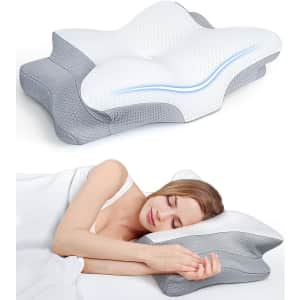 Neck Support Pain Relief Cooling Pillow for $30