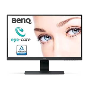 BenQ GW2480T 24 Inch 1080P FHD IPS Computer Monitor with Eye-Care Features, Height Adjustable, for $160