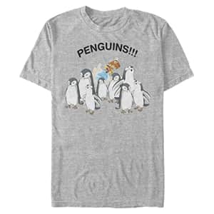 Nickelodeon Men's Big & Tall Aang and Penguins T-Shirt, Athletic Heather, 4X-Large Tall for $23 Nickelodeon Men's Big & Tall Aang and Penguins T-Shirt, Athletic Heather, 4X-Large Tall for $23