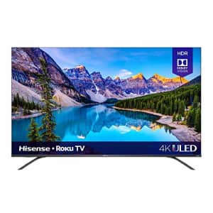 Hisense 55-Inch Class R8 Series Dolby Vision & Atmos 4K ULED Roku Smart TV with Alexa Compatibility for $500