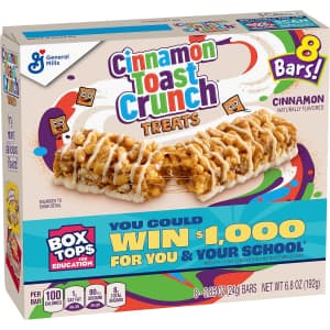 Cinnamon Toast Crunch Treat Bars 8-Pack for $1.89 via Sub & Save