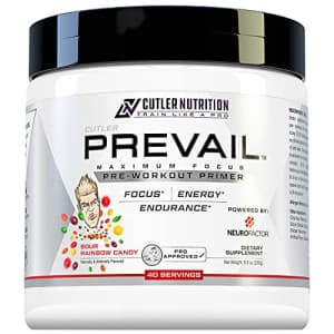 Cutler Nutrition Prevail Pre Workout Powder with Nootropics: Pre-Workout Drink for Men and Women, Cutting Edge for $35 Cutler Nutrition Prevail Pre Workout Powder with Nootropics: Pre-Workout Drink for Men and Women, Cutting Edge for $35