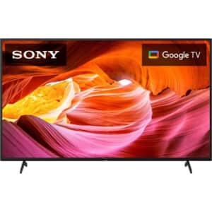 Sony X75K KD55X75K 55" 4K HDR LED UHD Smart TV for $450 Sony X75K KD55X75K 55" 4K HDR LED UHD Smart TV for $450