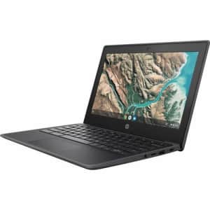 HP Chromebook 11 G8 EE, Intel Celeron N4000 Dual-Core, Intel UHD Graphics 600, 4GB Memory, 32GB for $199