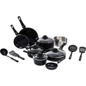 GreenLife 16-Piece Diamond Healthy Ceramic Nonstick Cookware Set for $175