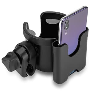 Suranew Universal Stroller Cup Holder for $8