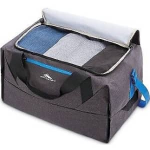 High Sierra 70L Packable Duffel Bag for $13 in cart