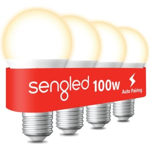 Sengled Alexa Light Bulbs 4-Pack for $26