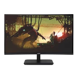 Acer ED270R Sbiipx 27" 1500R Curved Zero-Frame Full HD (1920 x 1080) Gaming Monitor with AMD for $160