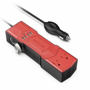 Bestek 200W Power Inverter for $16