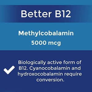 Superior Source No Shot Methylcobalamin B12 Multivitamins, 5000mcg, 60 Count ( Pack May Vary ) for $20