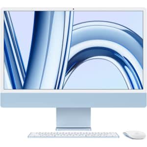 Apple iMac M3 24" All-in-One Desktop w/ 256GB SSD (2023) for $1,149