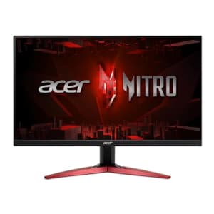 Acer Nitro 27" Full HD 1920 x 1080 PC Gaming IPS Monitor | AMD FreeSync Premium | 180Hz Refresh | for $180