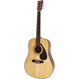 Yamaha Solid Top Acoustic Guitar for $99