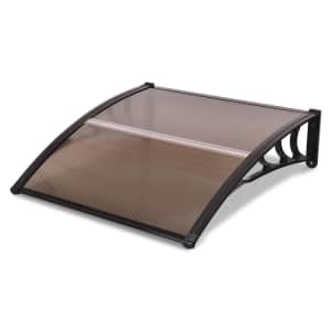 Costway 40"x40" Polycarbonate Awning for $50 Costway 40"x40" Polycarbonate Awning for $50