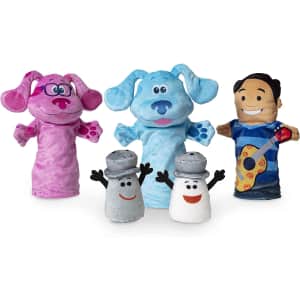 Melissa & Doug 5-Piece Blue's Clues Hand & Finger Puppets for $7