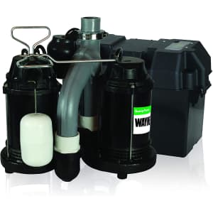 Wayne Water Systems 1/2-HP Battery Back Up System for $414 Wayne Water Systems 1/2-HP Battery Back Up System for $414