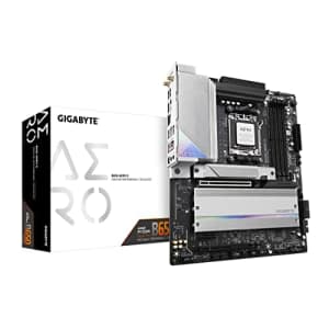 GIGABYTE B650 AERO G (AM5/ LGA 1718/ AMD B650/ ATX/ 5-Year Warranty/ DDR5/ PCIe 5.0 M.2/ PCIe 5.0/ for $200