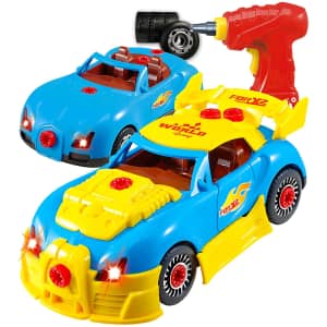 Think Gizmos Kids' DIY Racing Car Kit for $10 Think Gizmos Kids' DIY Racing Car Kit for $10