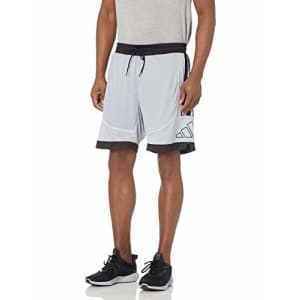 adidas Men's Creator 365 Shorts, Halo Silver, Large for $33 adidas Men's Creator 365 Shorts, Halo Silver, Large for $33
