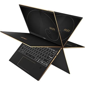 MSI Summit E13 Flip Evo 13.4" FHD+ 120hz Touch 2 in 1 Business Laptop: Intel Core i5-1240P Iris Xe for $1,480