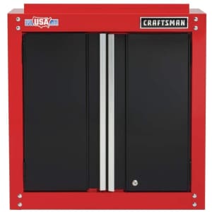 Craftsman 28" Wall-Mounted Garage Storage Cabinet for $129