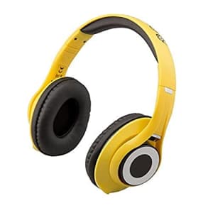 eKids Despicable Me Minions Wireless Bluetooth Headphones with Microphone Voice Activation and Bonus Aux for $17