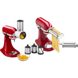 KitchenAid Pasta Cutter and Fresh Prep Attachment Bundle for $100