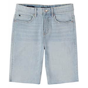 Calvin Klein Boys' Stretch Denim Short, Sunwash, 8 for $19