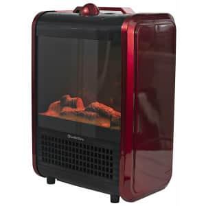 Comfort Zone Portable Mini Electric Fireplace for $36 Comfort Zone Portable Mini Electric Fireplace for $36