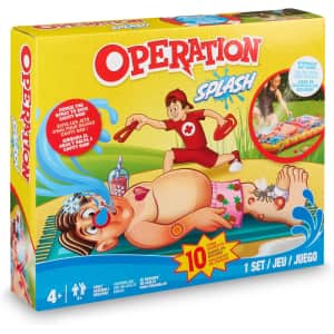 Hasbro Operation Splash Game for $13