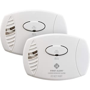 First Alert Carbon Monoxide Detector 2-Pack for $43