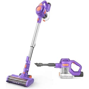 Moosoo X8 4-in-1 Cordless Stick Vacuum for $110