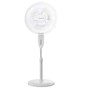 HONEYWELL Double Blade 16 Pedestal Fan White with Remote Control for $60