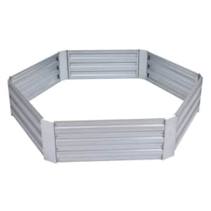 LuxenHome 59" Raised Garden Bed for $74