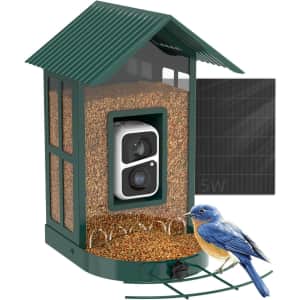 Metal Bird Feeder Camera with AI for $39