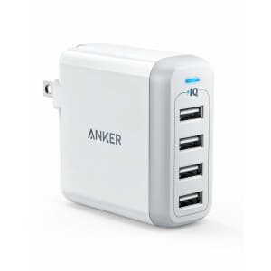 Anker 40W 4-Port USB Wall Charger for $21 Anker 40W 4-Port USB Wall Charger for $21