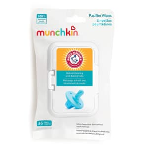 Munchkin Arm & Hammer Pacifier Wipes for $3 Munchkin Arm & Hammer Pacifier Wipes for $3