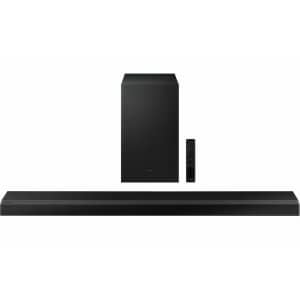 Samsung 3.1.2-Channel Dolby Atmos Soundbar w/ Wireless Subwoofer for $399 Samsung 3.1.2-Channel Dolby Atmos Soundbar w/ Wireless Subwoofer for $399
