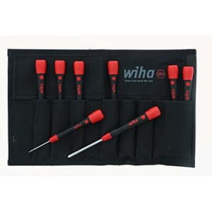 Wiha Tools Wiha 26193 Slotted and Phillips Screwdriver Set with Soft PicoFinish Handle, 8-Piece for $82