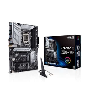 ASUS Prime Z590-P WiFi LGA 1200 (Intel 11th/10th Gen) ATX Motherboard (PCIe 4.0, 10+1 Power Stages for $169