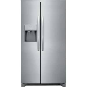 Frigidaire 25.6-Cubic Foot Side-by-Side Refrigerator for $898 in-cart