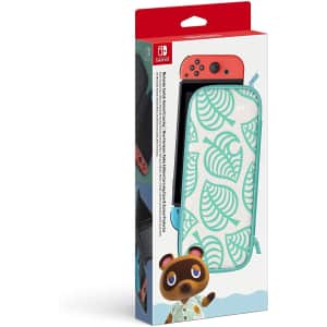 Nintendo Animal Crossing: New Horizons Aloha Edition Carrying Case w/ Screen Protector for $23