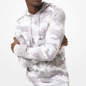 Michael Kors Men's Camouflage Cotton Jersey Hoodie for $32 Michael Kors Men's Camouflage Cotton Jersey Hoodie for $32