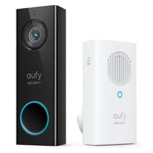 Eufy 2K Video WiFi Doorbell for $64