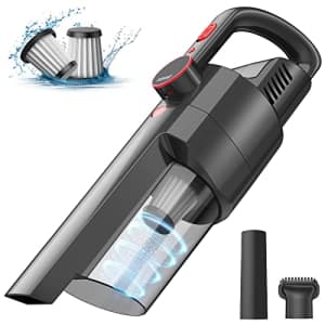 Ganiza Car Vacuum Cordless Rechargeable, Handheld Vacuum with XL Dust Cup, Large-Capacity Battery, for $50