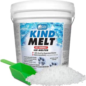 Kind Melt Pet Friendly Ice and Snow Melter 15-lb. Tub for $25