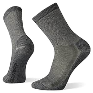 Smartwool Men's Hike Classic Edition Full Cushion Crew Socks, Medium Gray, Small for $22