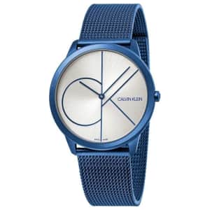 Calvin Klein Men's Minimal Watch for $34