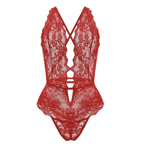 Avidlove Women's Teddy Lace Bodysuit for $6